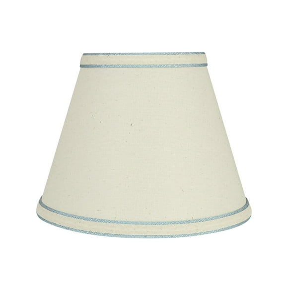 Aspen Creative 58909 Transitional Hardback Empire Shape UNO Construction Lamp Shade in Off White, 9" Wide (5" x 9" x 7")