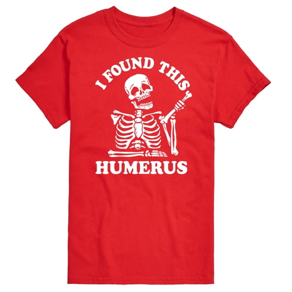 Instant Message - I Found This Humerus - Men's Short Sleeve Graphic T-Shirt