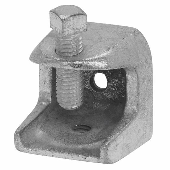 Korefit 3018211 0.37 in. D Galvanized Steel Clamp Connector for IMC