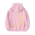 thumbnail image 2 of Sweat à Capuche Imprimé Sans Fermeture Éclair à Manches Longues pour Femmes, 2 of 5