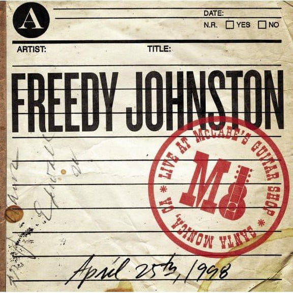 Freedy Johnston - Live at McCabe's Guitar Shop - Music & Performance - CD