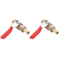 thumbnail image 2 of Ball Valve, Ball Valve Handle Not Easy Rust Anti-Slip Stainless Resistance  For Air Compressor Accessories, 2 of 8
