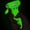Fluorescent green, variant on 6-in-1 Car Safety Hammer (Glow-in-Dark), Emergency Escape Tool with Window Breaker and Seat Belt Cutter for First Responders and Roadside Safety Kits, Life-Saving Hammer Gift for Family