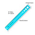 thumbnail image 2 of 8 Packs 4 Colors Flexible Ruler 12 Inch Soft Plastic Ruler Clear Straight Ruler with Inches and Metric for Workshop Office School Home Supplies, 2 of 6