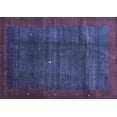 thumbnail image 1 of Ahgly Company Indoor Rectangle Abstract Blue Contemporary Area Rugs, 7' x 10', 1 of 4