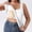 White, variant on BILIKEYU Women's Tank Tops, Cotton Shelf Bra Cami Shirts Double Lined Spaghetti Strap Sleeveless Undershirts for Women Basic Cute Going Out Summer Tops, Beige