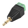 thumbnail image 2 of Adaptador de Conector de Audio y Video Estéreo AV a Terminal de Tornillo Verde, 2 piezas de 3.5mm, 2 of 3