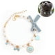 thumbnail image 2 of Perro Gato Perlas Collar Collar Bling Accesorios Cinta Amor Encanto Colgante Mascota Cachorro Joyería para Mujer Cachorro Chihuahua Yorkie Ajustable Hecho a mano Ormromra 220304-2, 2 of 9