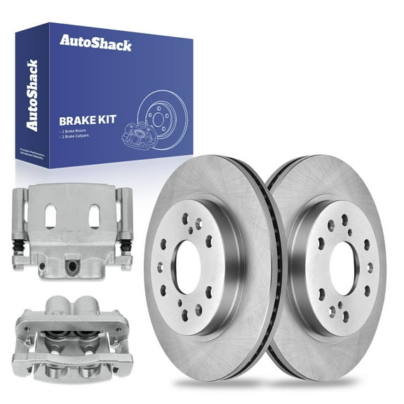 AutoShack 12.98" (329.7 mm) Front Vented Brake Rotors   Calipers | Replacement for 2005-2008 Chevrolet Silverado 1500 2007-2008 Chevrolet Tahoe 2005-2008 GMC Sierra 1500 | 4-PC Brake Kit