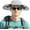 Light Grey, variant on 2-in-1 Hands-Free Cooling Hat & Neck Fan, UPF 50+ Wide Brim Sun Hat with 2600mAh Rechargeable Battery, 3-Speed Adjustable, Waterproof & Lightweight for Men, Women, Fishing, Camping, Travel.