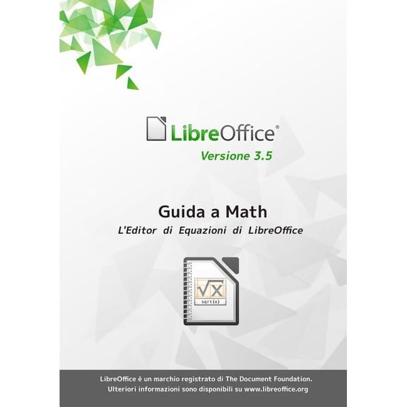 Guida a Libreoffice Math 3.5, (Paperback)