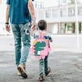 thumbnail image 5 of Children'S Backpack,Cartoon School Bags For Girls Boys, Mini Toddler Backpack With Safety Anti-Lost Strap For KidsPink, 5 of 5
