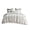 White, variant on Gracie Mills Trujillo 3-Piece Cotton Jacquard Duvet Cover Set GRACE-13822