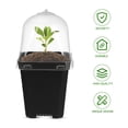 thumbnail image 4 of MasteelfCA 10pcs Plant Nursery Pots Plastic Square Flower Starting Pots Gardening Planter, 4 of 7