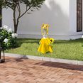 thumbnail image 5 of Porch Goose Outfits, Summer Fall Sunflower Porch Goose Outfits Clothes for Porch Goose Statue Fit 23" Geese Lawn Yard Garden Party Decorate, 5 of 8