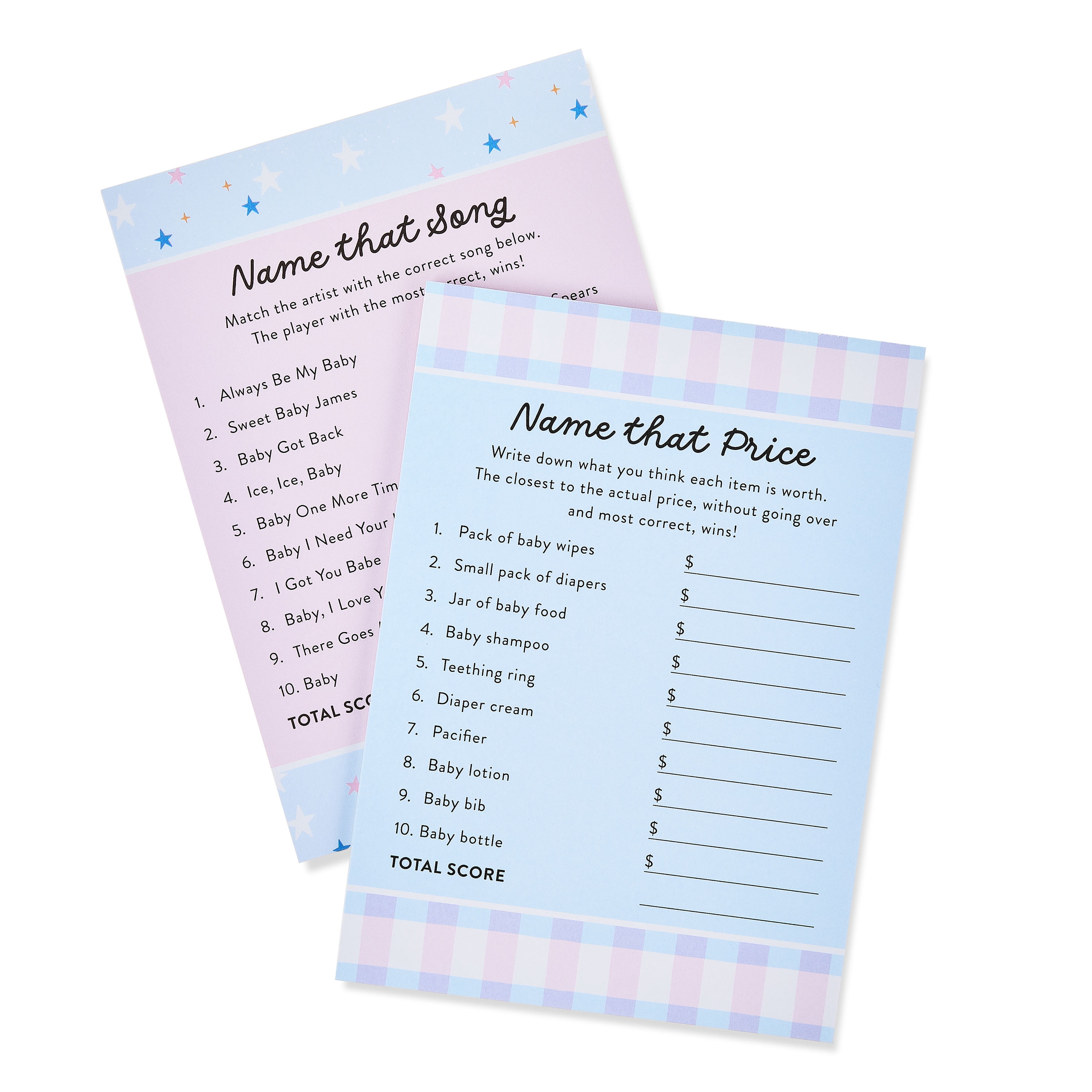 2-Piece Baby Shower Games Set, 100 Cards, by Way To Celebrate