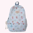 thumbnail image 4 of Mochila Escolar Fresa Japonés Pequeña Y Fresca para Estudiantes Secundaria Mujer () Azul, 4 of 9
