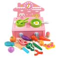 thumbnail image 1 of Simulation Cartoon Modeling Kitchen Stove Cooking Magnetic Cut To See Children Play House Simulation Educational Toys, 1 of 7