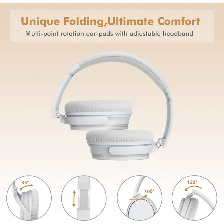 Srhythm NiceComfort 35 Active Noise Cancelling Headphones, Wireless Bluetooth 5.3, 50+ Hours Playtime, Fast Charging, Over-Ear Design Srhythm NiceComfort 35 Active Noise Cancelling Headphones, Wireless Bluetooth 5.3, 50+ Hours Playtime, Fast Charging, Over-Ear Design