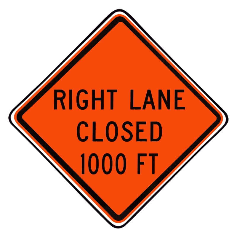 traffic-warehouse-signs-right-lane-closed-1000-ft-sign-18-x-24