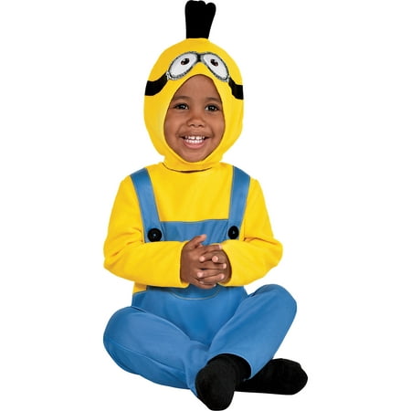 Party City Minion Kevin Halloween Costume for Babies, Minions: The Rise of Gru, Includes Jumpsuit and Soft