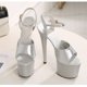 thumbnail image 2 of Super High Heels Sandals Female Shoes Ladies Sexy Dance, 2 of 5
