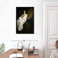 thumbnail image 3 of Elephant Stock Stevenson Memorial 1903 Wall Art - Vertical Canvas Wall Art - Living Room Wall Decor - People Canvas - Black And Gray Decor By Abbott Handerson Thayer - 20" x 30", 3 of 8