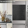 thumbnail image 4 of Haosy Dishwasher Magnet Cover Magnetic Fridge Door Cover Home Kitchen Decor Black Simple Geometric Lines 23"x 26", 4 of 6