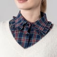 thumbnail image 7 of Adorable Fake Collar Fashionable Shirt Collar Detachable Half Shirt for Dress Blouse Sweater Collarless Clothes Accessory, 7 of 7