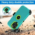 thumbnail image 2 of Aggxpf for iPhone 15 Pro Max Case with 2x Screen Protectors +Belt Clip Military Grade Drop Protection Shockproof Slim Phone Cover 6.7 Inch,Green, 2 of 7