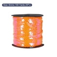 thumbnail image 2 of Uxcell 100 Yards x 0.24 Inch Flat Sequin Strip Laser Sequins Fabric Paillette Spangle Sequins Trim Orange, 2 of 5