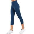 thumbnail image 7 of Cadmus High Waist Capri Leggings with Pockets, 20" Soft Comfy Running Workout Crop Yoga Pants for Women 4 Way Stretch, 7 of 7