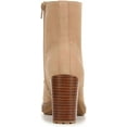 thumbnail image 4 of Naturalizer Women's Callie Lace Up Heeled Bootie Tan Suede 9.5W, 4 of 5