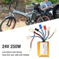 thumbnail image 4 of Brushed Controller, 24V 250W Anti Reverse Polarity Protection Brush Motor Control Box Aluminium Alloy Overheating Protection  for Electrical Scooter, 4 of 7