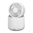 thumbnail image 2 of Dvkptbk Desk Fan Humidifying Spray Fan Desktop Fan Rechargeable Small Fan Folding Portable Hydration Chiller Fan, 2 of 9
