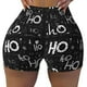 thumbnail image 2 of Fotbe Ho-Ho-Ho 2 Shorts Sin Costuras – Shorts Deportivos de Cintura Alta para Mujer, Elásticos para Gimnasio, Yoga, Running o Ciclismo-Small, 2 of 8