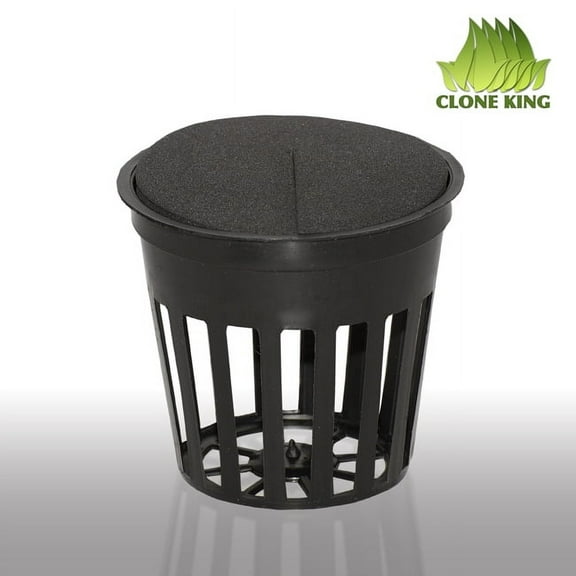 2 Inch Net Pot and Neoprene Collar Insert Combo - 50 Pack