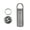 shape:L Sand Blasting B, variant on Titaniums Waterproofs Pills Box Keychains Pocket Pills Case Small Medicine Bottles Container for Outdoor Travel