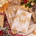 thumbnail image 6 of Ayieyill Christmas Holiday Gift Boxes, 12 Pack Foldable Kraft Paper Gift Boxes,Large & Medium Size for Presents, Christmas Holiday Gift Wrapping, 6 of 8