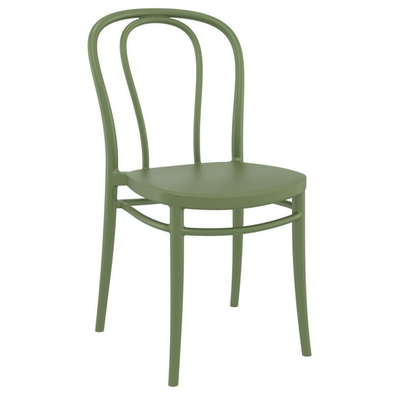 Victor Resin Outdoor Chair Olive Green