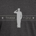 thumbnail image 3 of CafePress - U.S. Navy Thank You Dark T Shirt - Men's Classic Graphic Cotton T-Shirt, 3 of 4