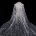 thumbnail image 1 of BUYISI Banquet Decoration Mesh Fabric Sequin Texture Exquisite Eye-Catching Fashionable Tear-Resistant Wear-Resistant Grey, 1 of 5