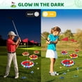 thumbnail image 4 of Set de golf TERRAMUS con 6 objetivos LED, 2 palos y 18 pelotas, 4 of 9
