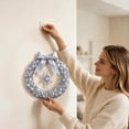 thumbnail image 5 of EaseDay DIY Winter Snowflake Pearl Wreath Craft Kit Festive Holiday Art Set Home Porch Wall Hanging Decoration Handcrafted Gift for Adults and Families Winter Season, 5 of 5