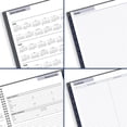 thumbnail image 6 of AT-A-GLANCE DayMinder 2024 Weekly Monthly Appointment Book Planner Gray Large 8, 6 of 8