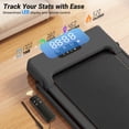thumbnail image 6 of Kismom Walking Pad with Handle Bar & 8% Manual Incline, 2.5HP 2-in-1 Under Desk Treadmill for Home Office, 300 lb Capacity Portable Folding Treadmill with Remote Control & LED Display, 6 of 7