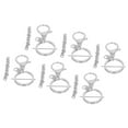 thumbnail image 3 of Kit de Fabrication de Porte-Clés, Kit de Porte-Clés Robuste et Durable pour Lanière Argent, 3 of 8