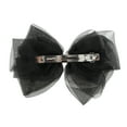 thumbnail image 3 of Unique Bargains 1 Pc Hair Barrettes Fashion Bow Hair Clip Black, 3 of 5