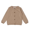 thumbnail image 2 of KYAIGUO Toddler Baby Boys Girls Cardigan Sweater Kids Autumn Solid Color Knitted Jacket 12M-7Y, 2 of 9