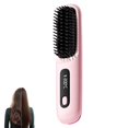 thumbnail image 1 of ZOUBAOQ MUMQAQ Numoya Portable Straightener Brush - GoBrush PRO, Go Brush Pro Numoya Styling Brush Numoya Straightener Rechargeable Cordless Mini Hair Straightener Comb, 1 of 8